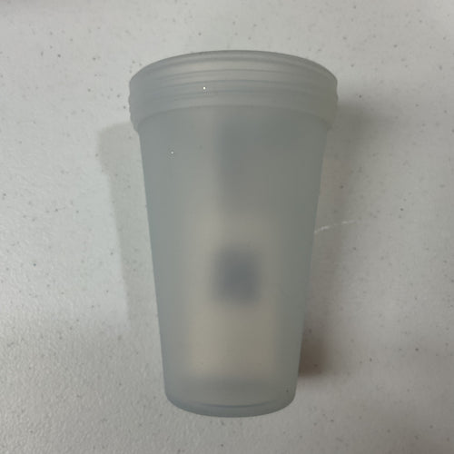 16oz Clear Silipint Cup and Lid