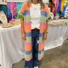 Color Block Cardigan