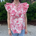 Summer Toile Top