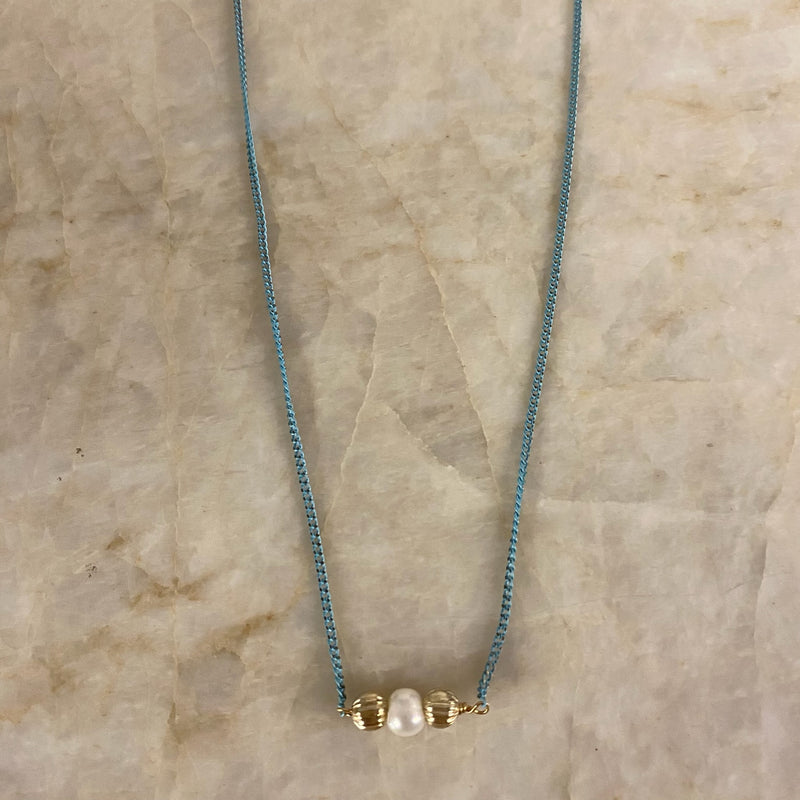 Shimmer Pearl Necklace