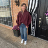 Stacy Blouse- Maroon