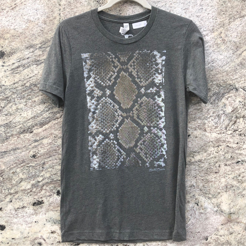 Snake Print Tee