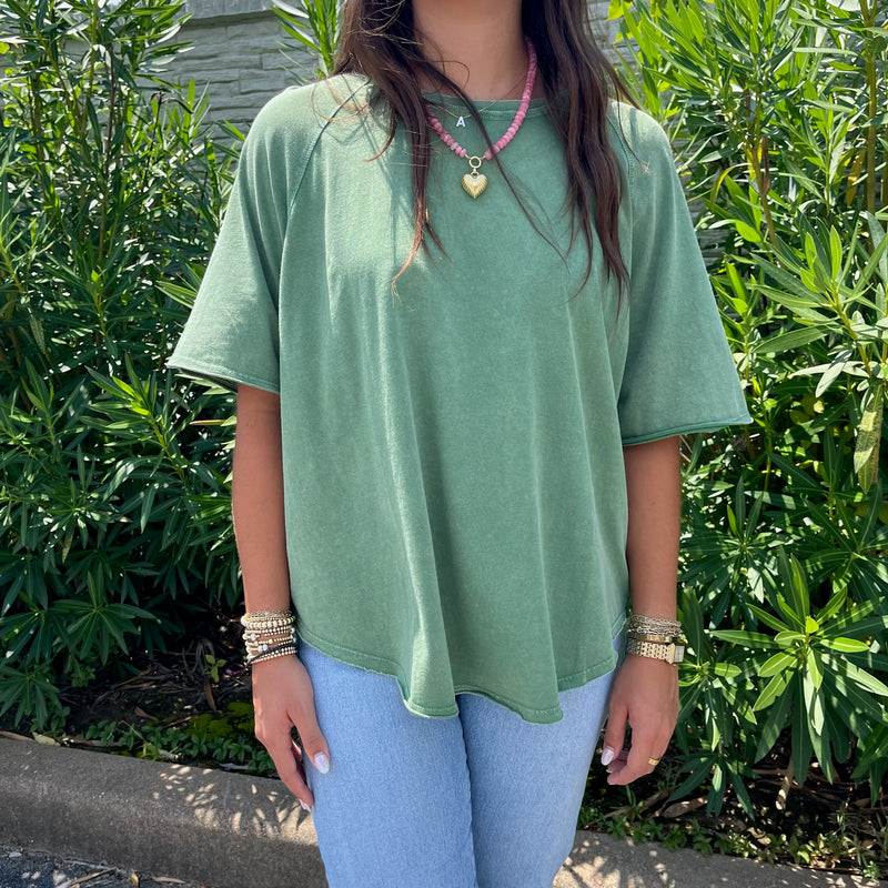 Casual Day Tee- Green