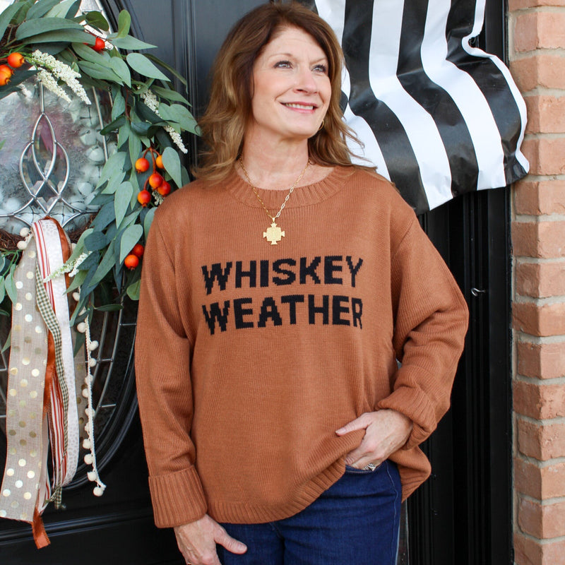 Whiskey Weather Sweater