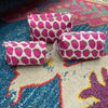 Quilted Cosmetic Bag- Strawberries