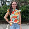 Pretty in Peach Blouse