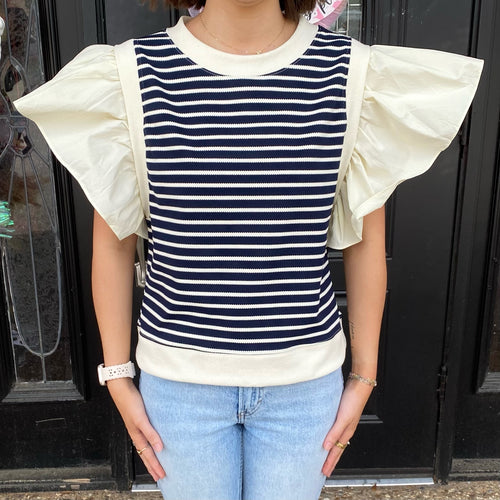 Striped Sweater Top