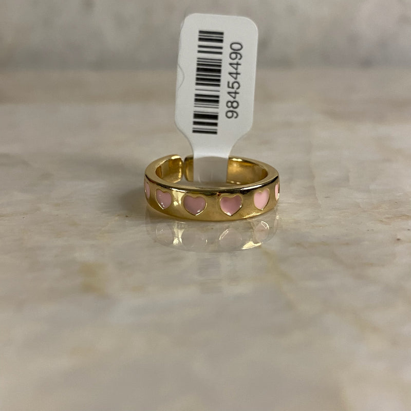 Gold Enamel Rings