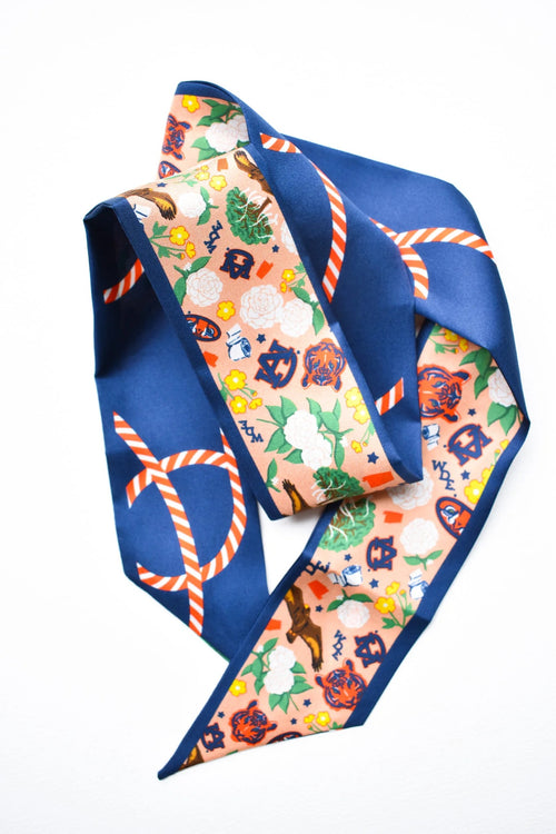 Twilly Scarves- Auburn