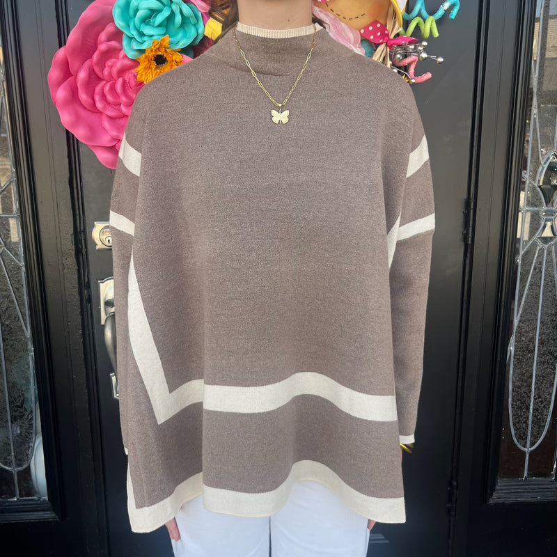 The Lauren Sweater - Mocha