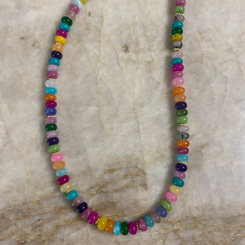 Sweetie Necklace- Mixed Multi Color