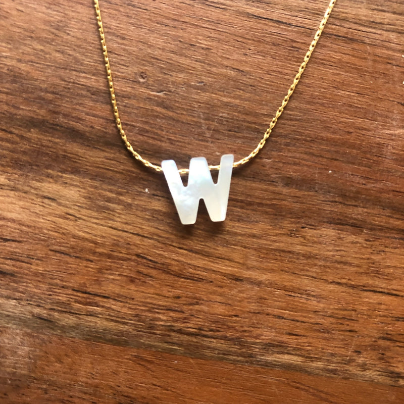 Always Lettered Necklace