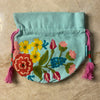 Embroidered Cinch Pouches