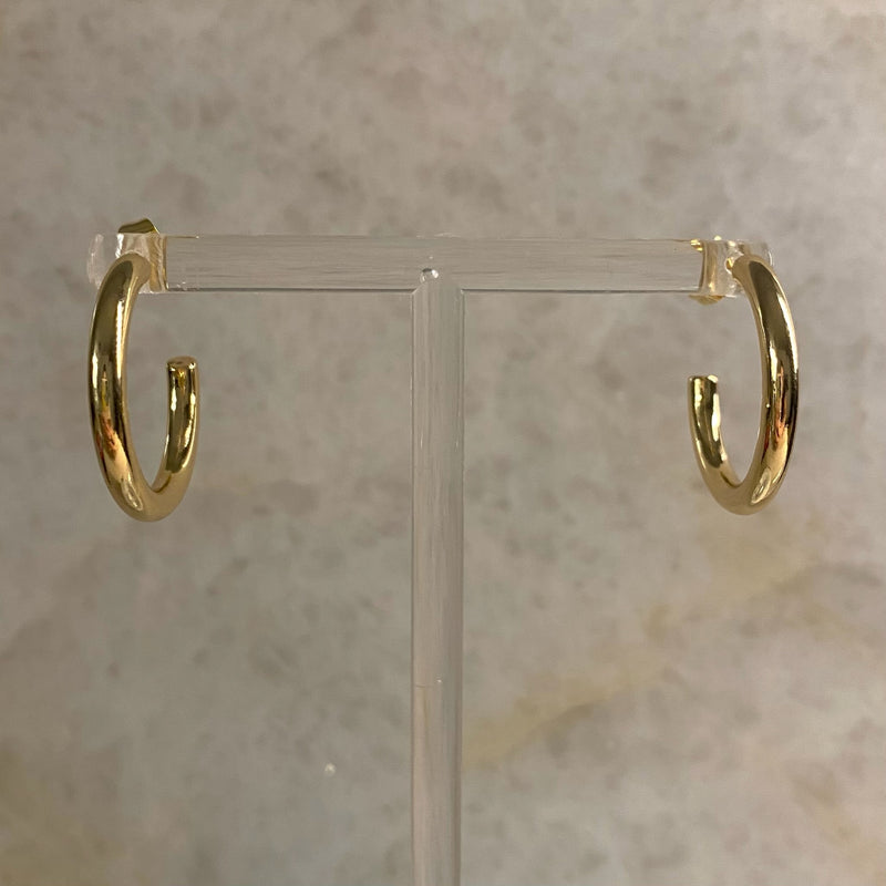 Large Gold Hoops