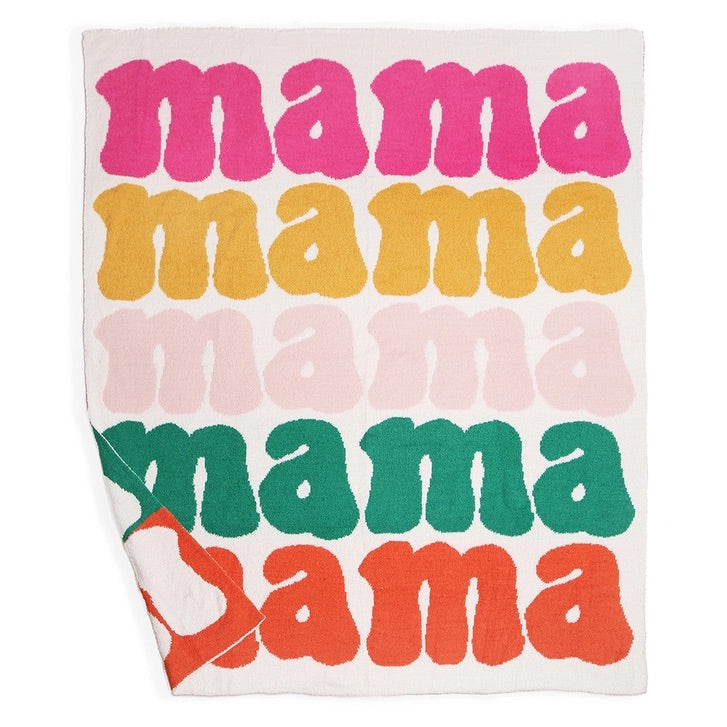 MAMA Comfy Luxe Blanket- Multi