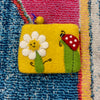 Felt Coin Purse- Flower & Ladybug