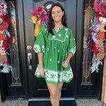 Green Vacation Dress