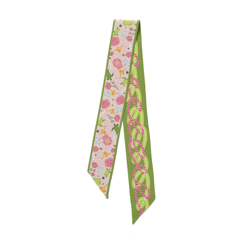 Twilly Scarves- Delta Zeta