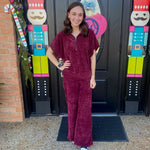 On The Road Pants- Maroon