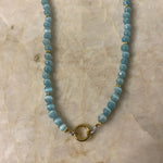 Ocean Water Clasp Necklace