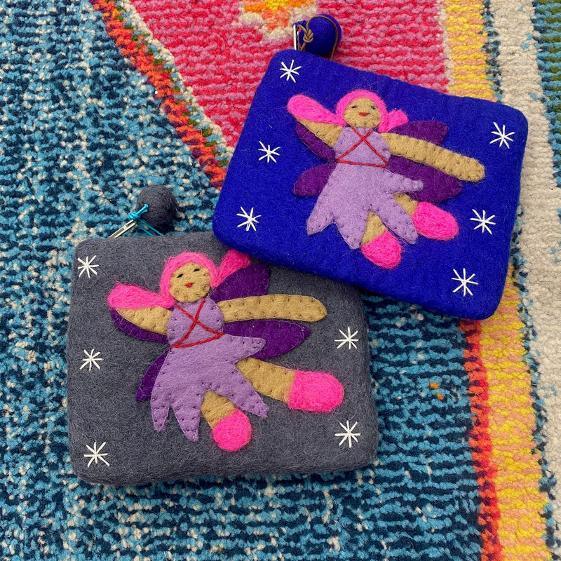 Felt Coin Purse- Fairies