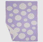 Purple Volleyball Comfy Luxe Blanket