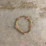 Beaded Heart Bracelet- Adult