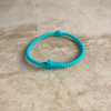 Silicone Jesus Bracelet- Turquoise