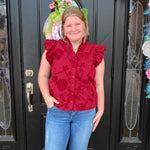 Cherry Stitch Blouse