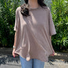 Casual Day Tee- Mocha