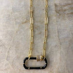 Bamboo Clasp Necklace