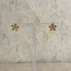 Pavé Flower Studs