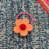 Flower Hair Ties- Smiley