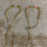 Smiley Bolo Bracelet