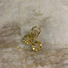 Pavè Rose Earrings