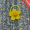 Flower Hair Ties- Smiley