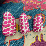 Quilted Cosmetic Bag- Strawberries