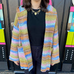 Multicolor Knitted Cardigan