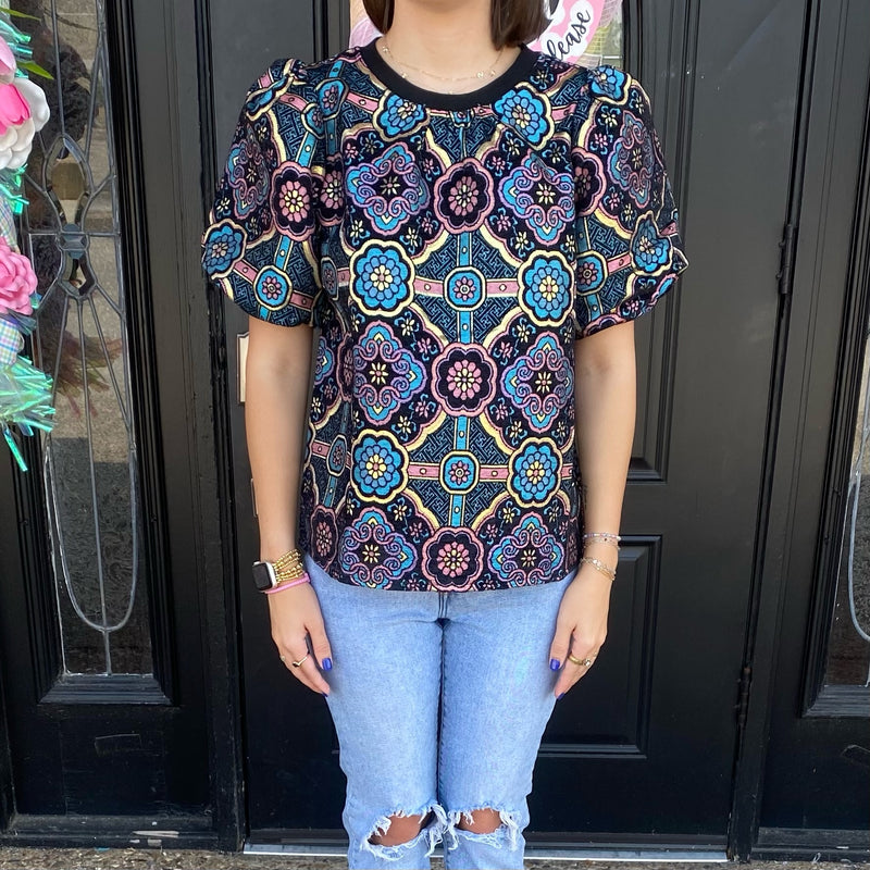 Elisabeth Blouse- Black