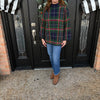 Prancer Plaid Sweater