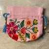 Embroidered Cinch Pouches