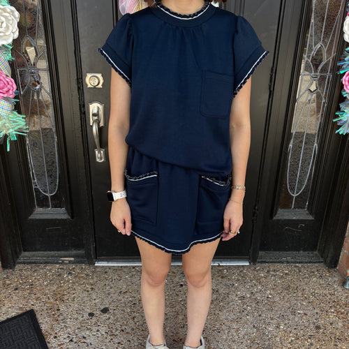 The Whitney Set- Navy