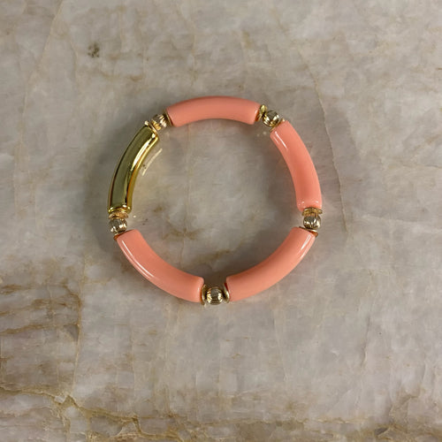 Mini Mac Bracelet with Gold Accents