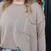 Everyday Basic Sweater - Tan