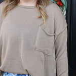 Everyday Basic Sweater - Tan