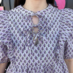 Purple Coral Blouse