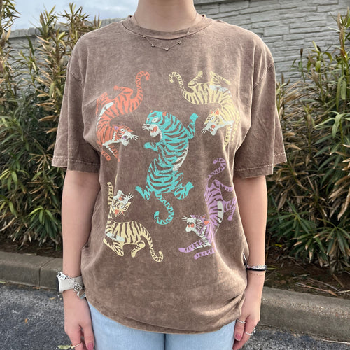 Colorful Tiger Tee