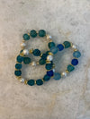 Coastal Beaded Bracelet With Pearls
