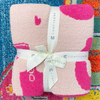 Fuchsia Howdy Comfy Lux Blanket