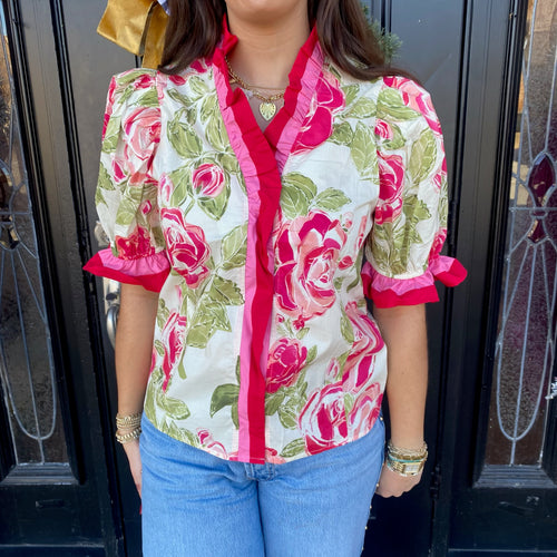 Proper Rose Blouse